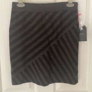 Cynthia Rowley Black Wool Skirt